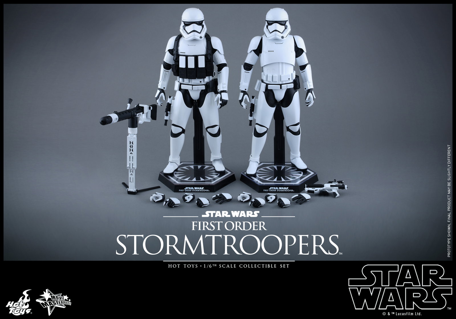 Star Wars The Force Awakens - First Order Stormtroopers Set (Regular & Heavy Gunner Versions) image 2