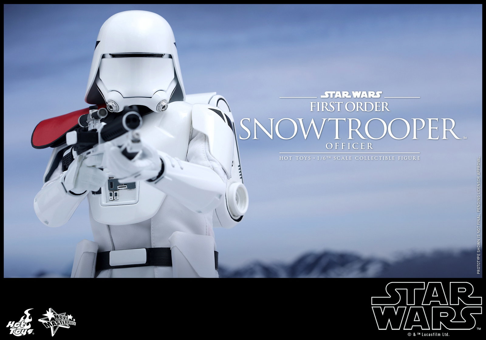 Star Wars The Force Awakens - First Order Snowtrooper (Officer Version) image 8