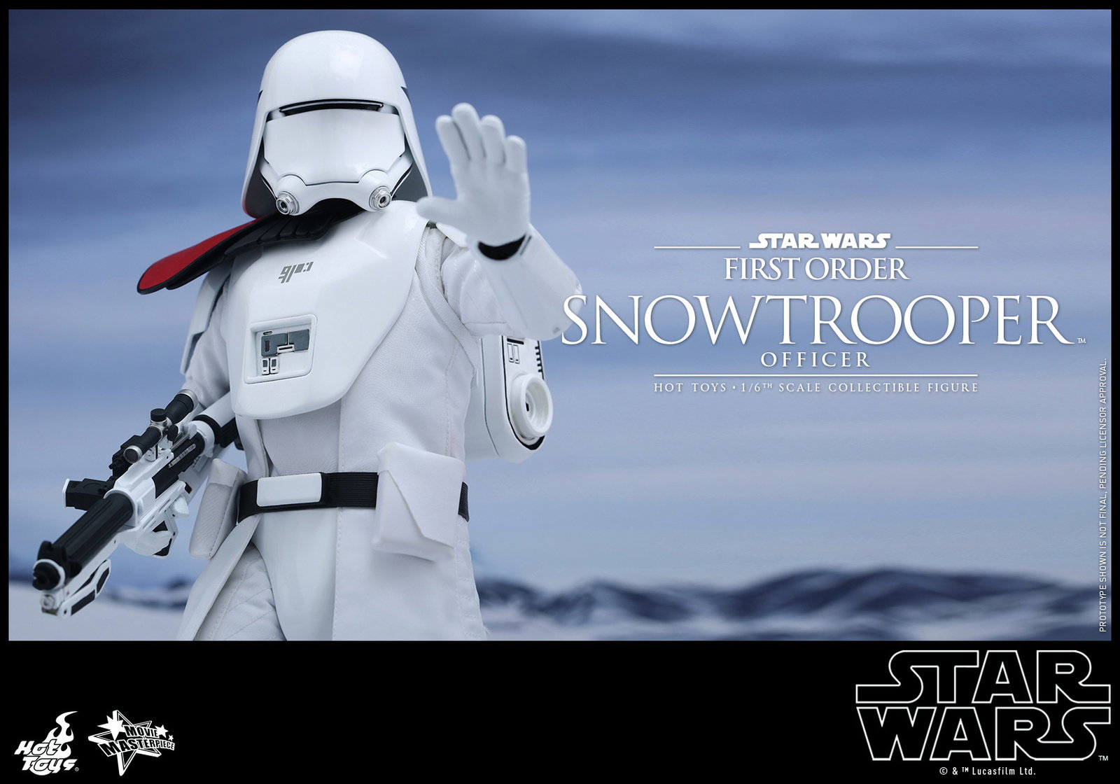 Star Wars The Force Awakens - First Order Snowtrooper (Officer Version) image 9