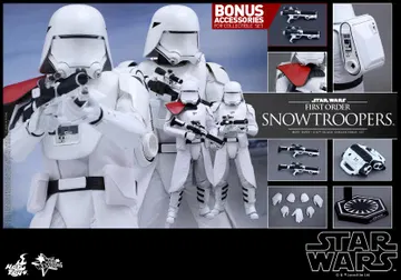 Star Wars The Force Awakens - First Order Snowtroopers Set (Regular & Officer Versions) [With Bonus Accessory]