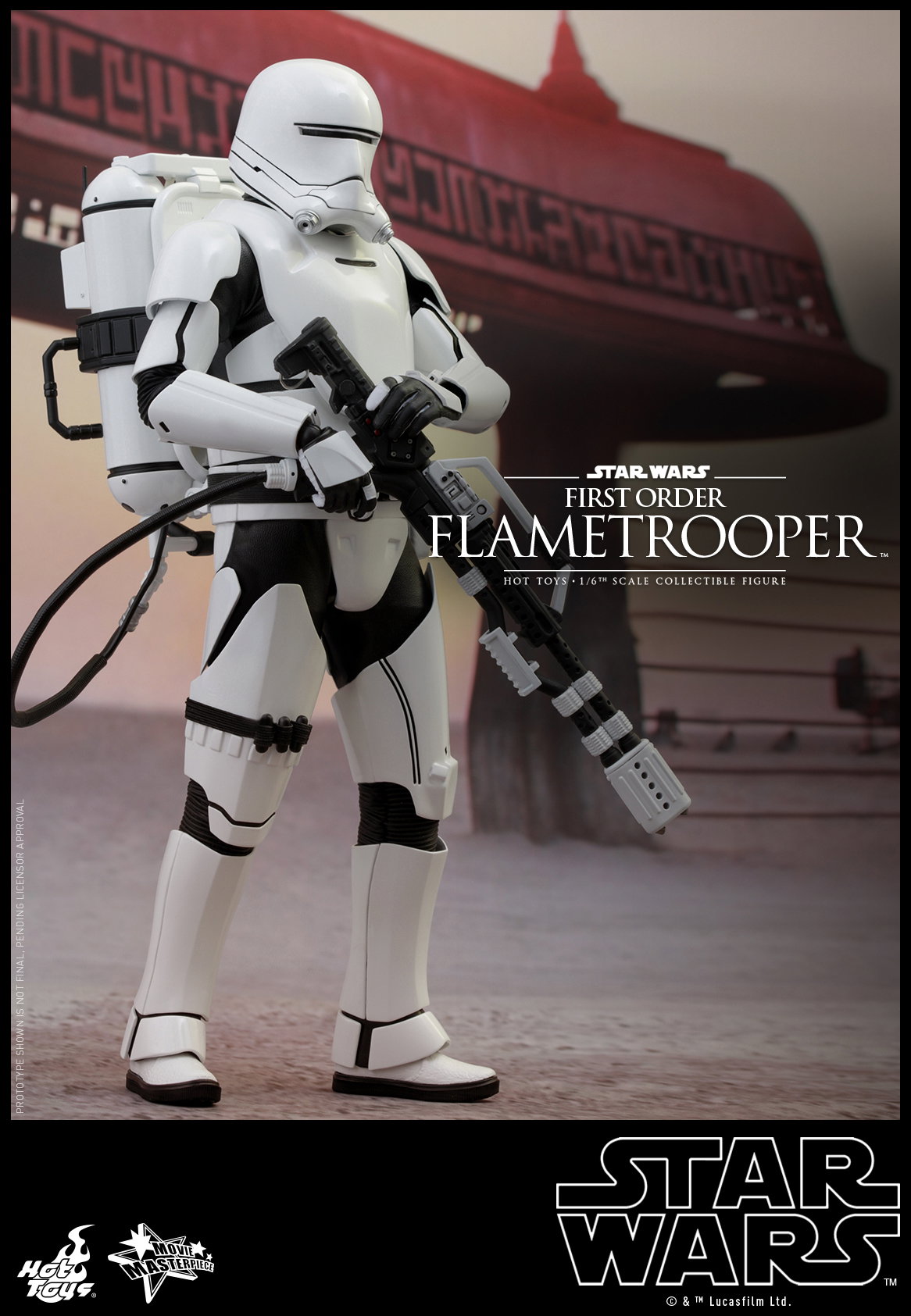 Star Wars The Force Awakens - First Order Flametrooper image 1