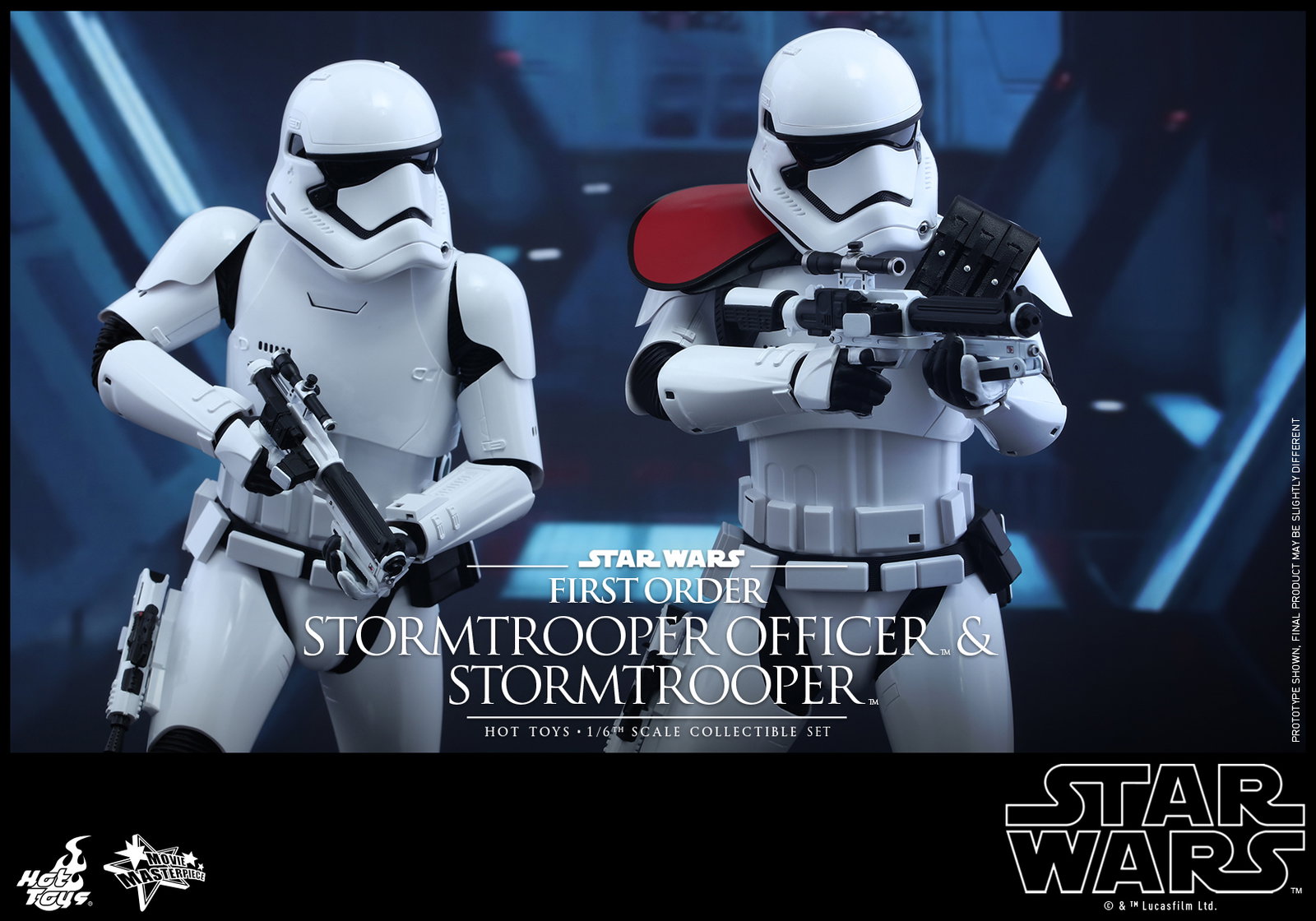 Star Wars The Force Awakens - First Order Stormtroopers Set (Regular & Officer Versions) [With Bonus Accessory] image 3