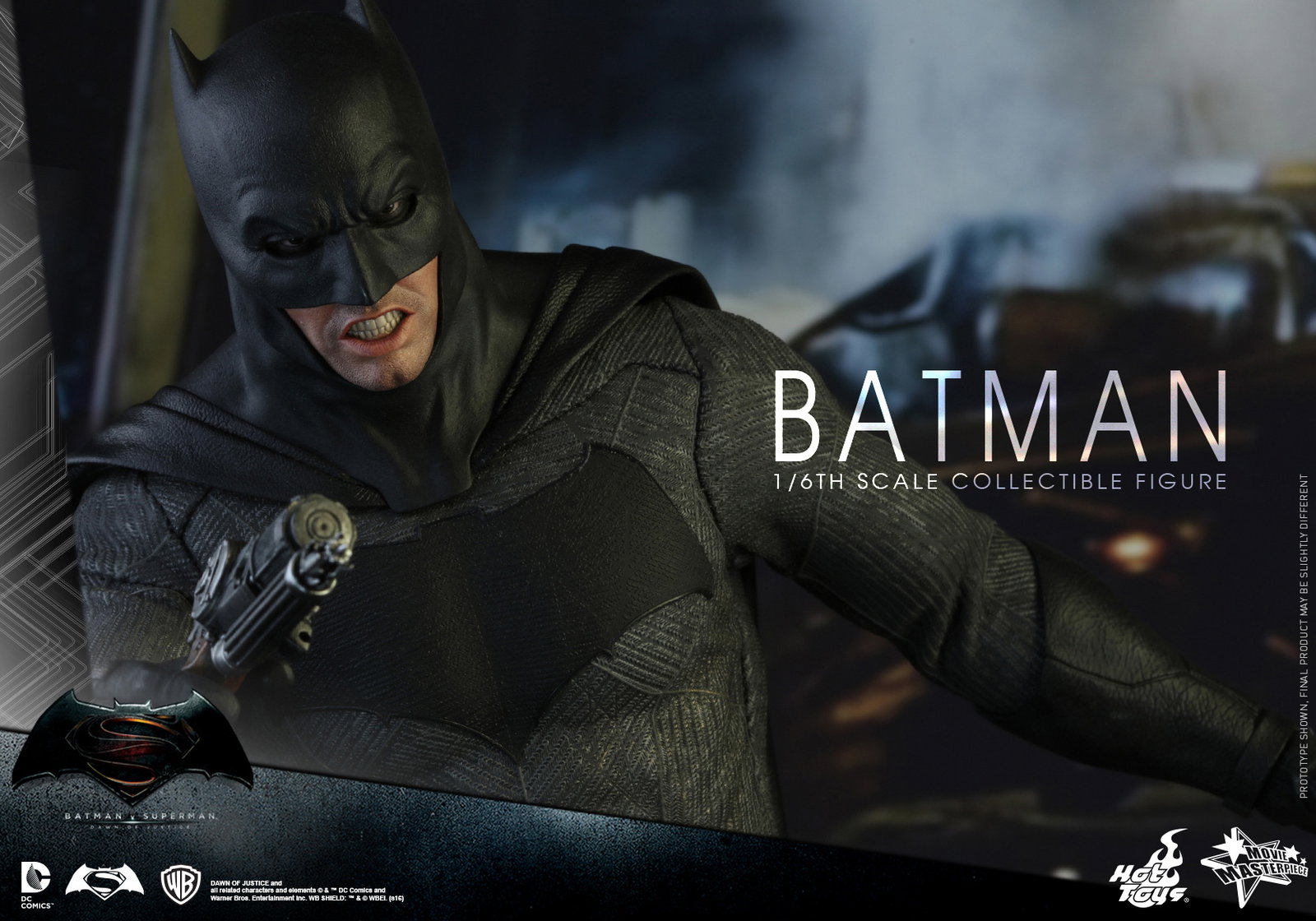 Batman v Superman Dawn of Justice - Batman [With Bonus Accessory] image 9