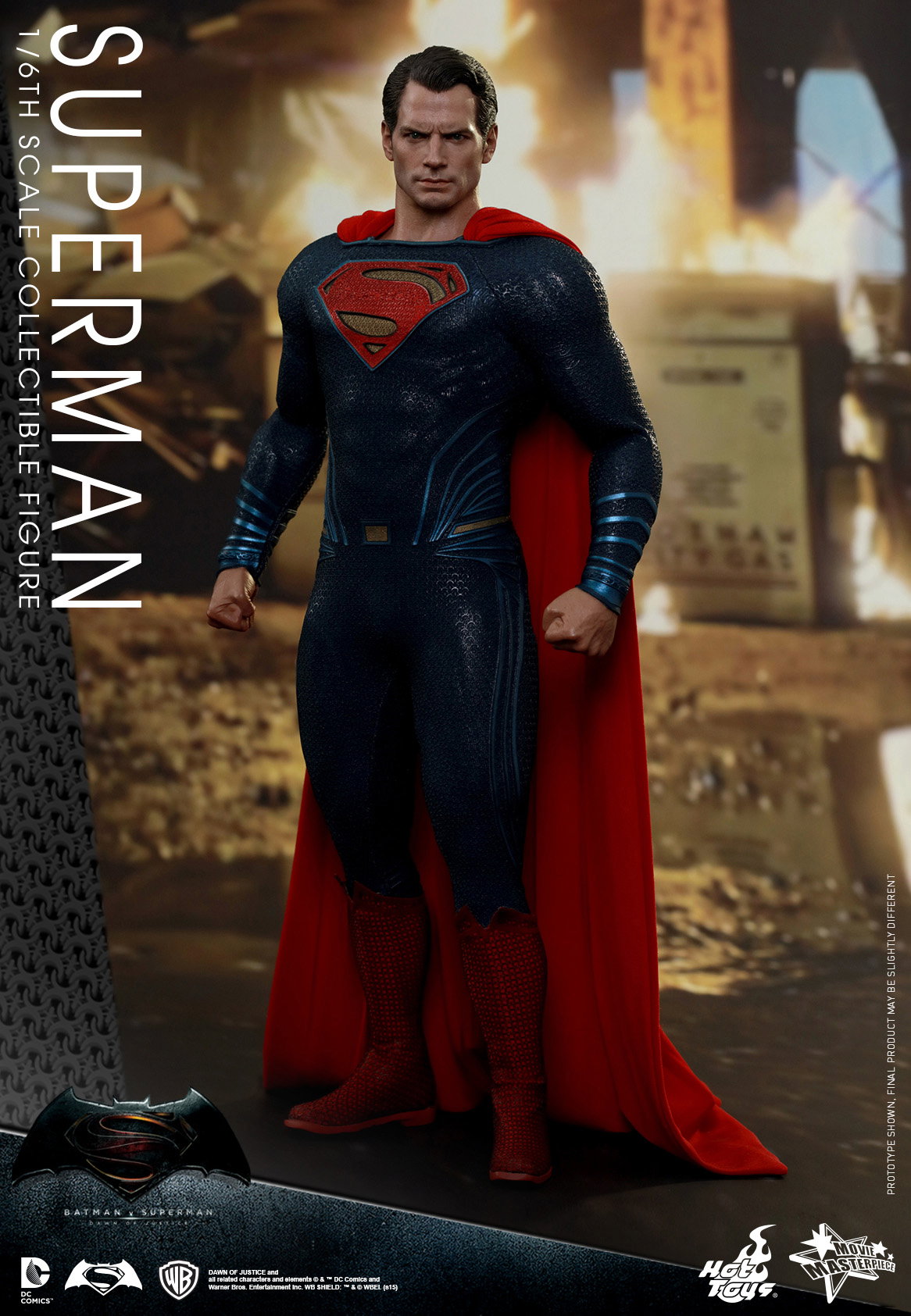 Batman v Superman Dawn of Justice - Superman [With Bonus Accessory] image 2