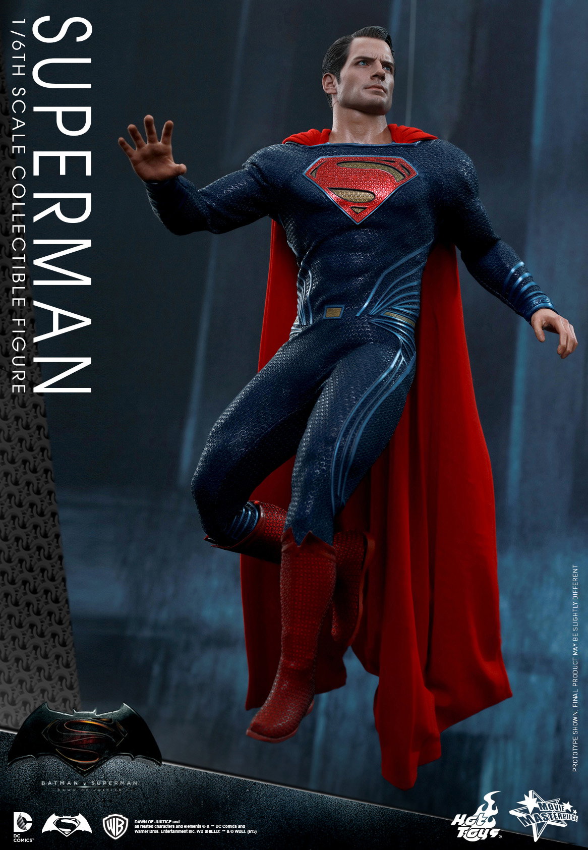 Batman v Superman Dawn of Justice - Superman [With Bonus Accessory] image 7