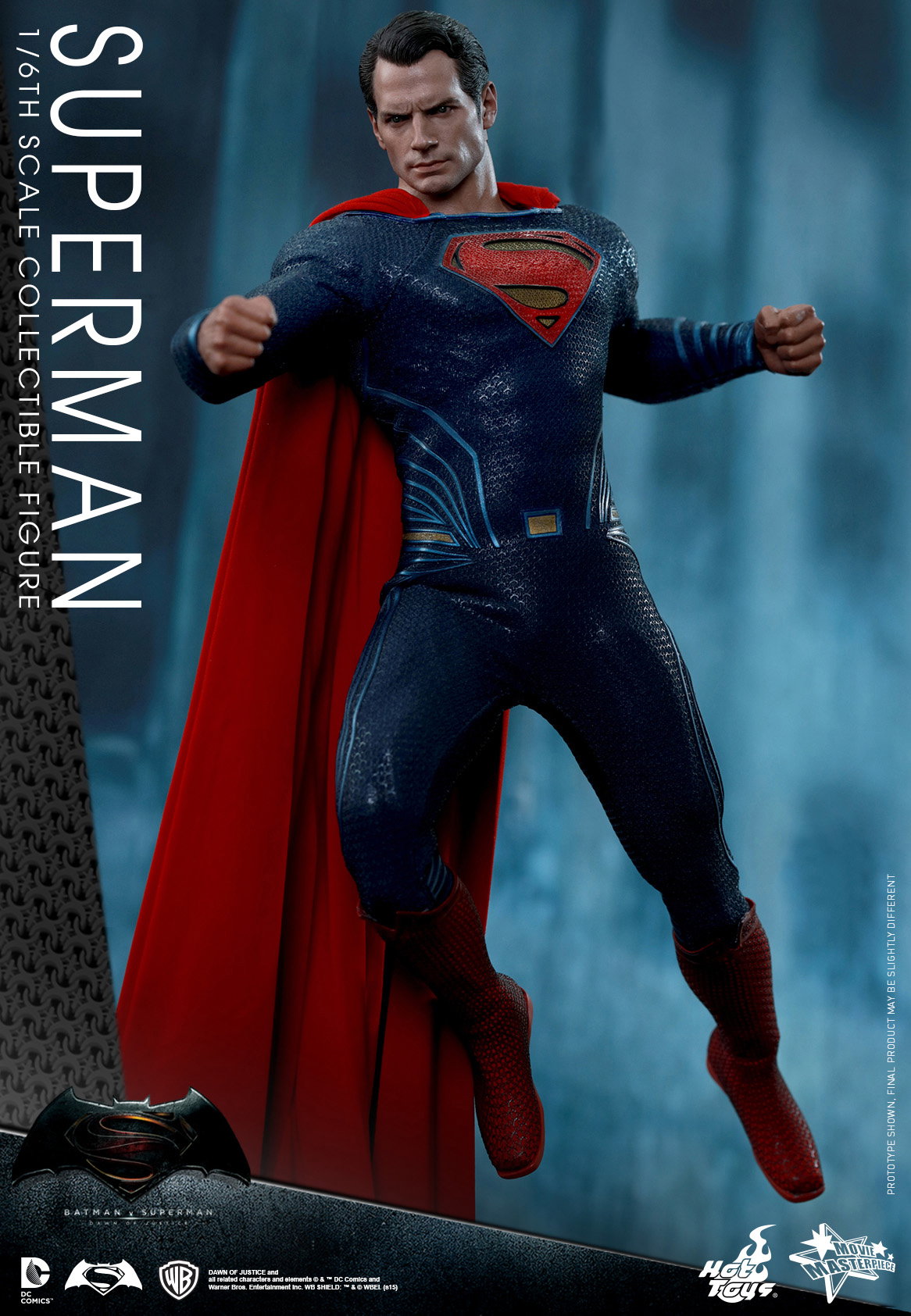 Batman v Superman Dawn of Justice - Superman [With Bonus Accessory] image 8