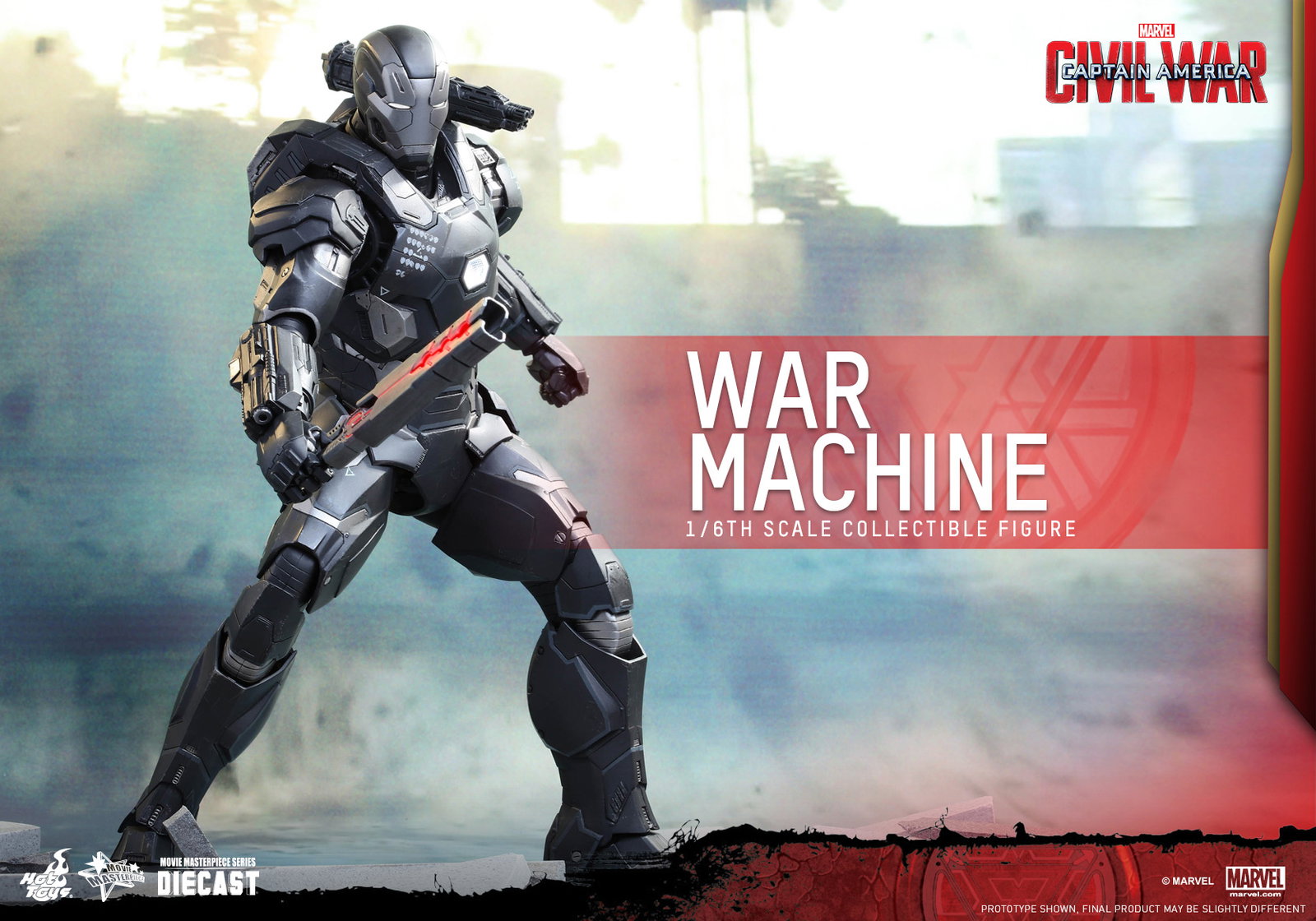 Captain America Civil War - War Machine Mark 3 image 2