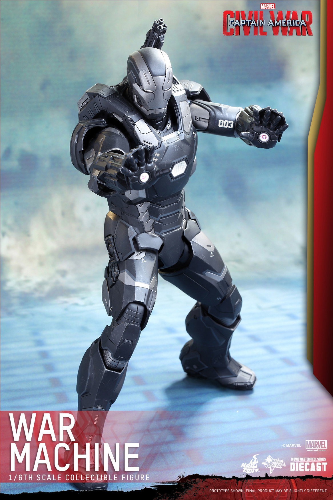 Captain America Civil War - War Machine Mark 3 image 3