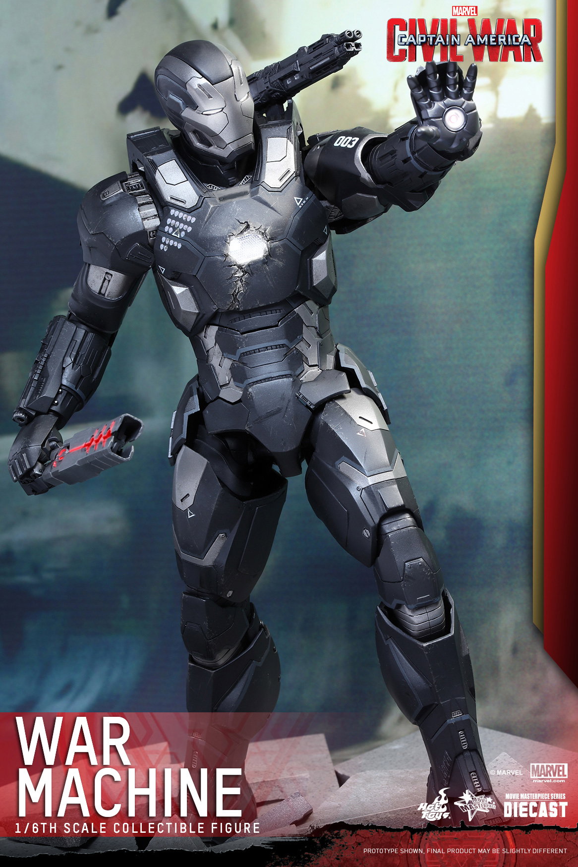 Captain America Civil War - War Machine Mark 3 image 4