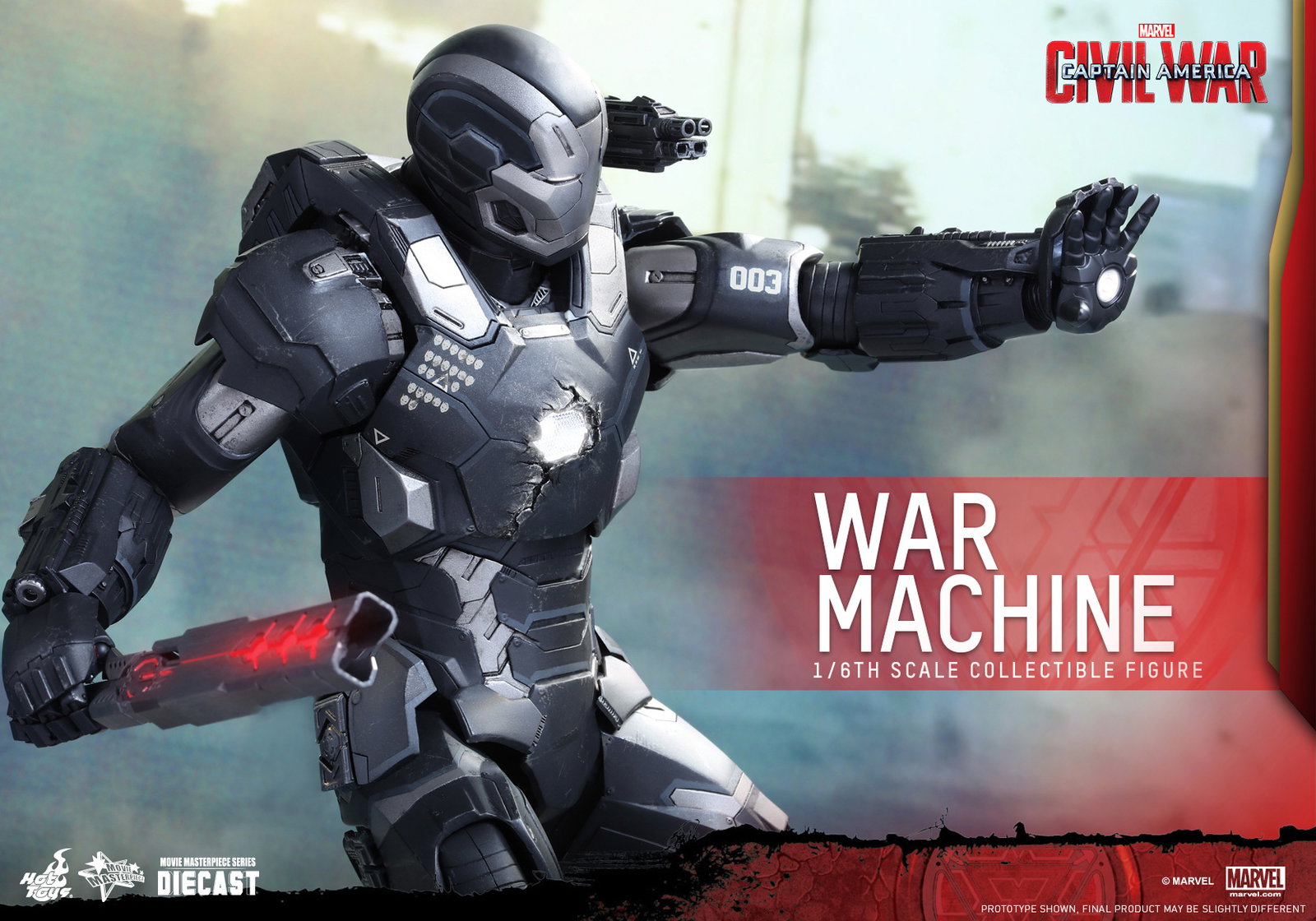 Captain America Civil War - War Machine Mark 3 image 9