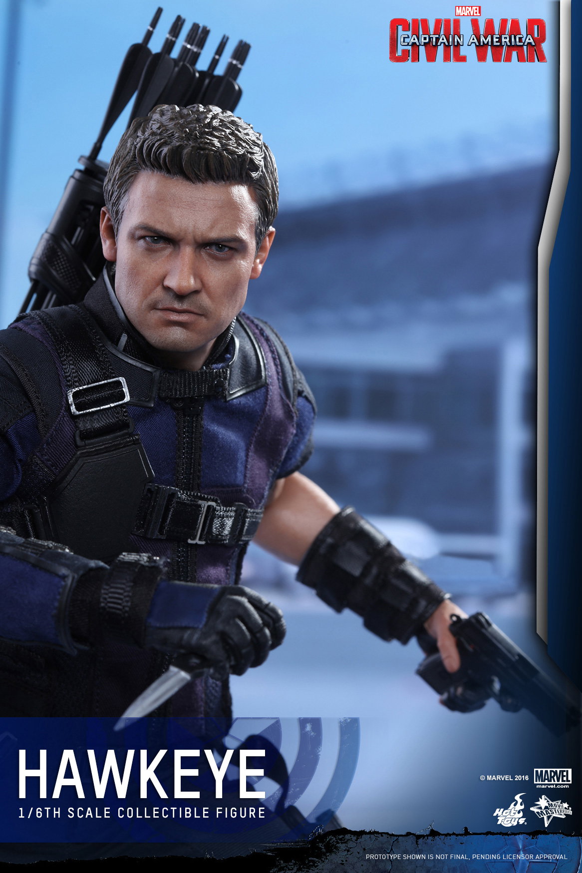 Captain America Civil War - Hawkeye image 10