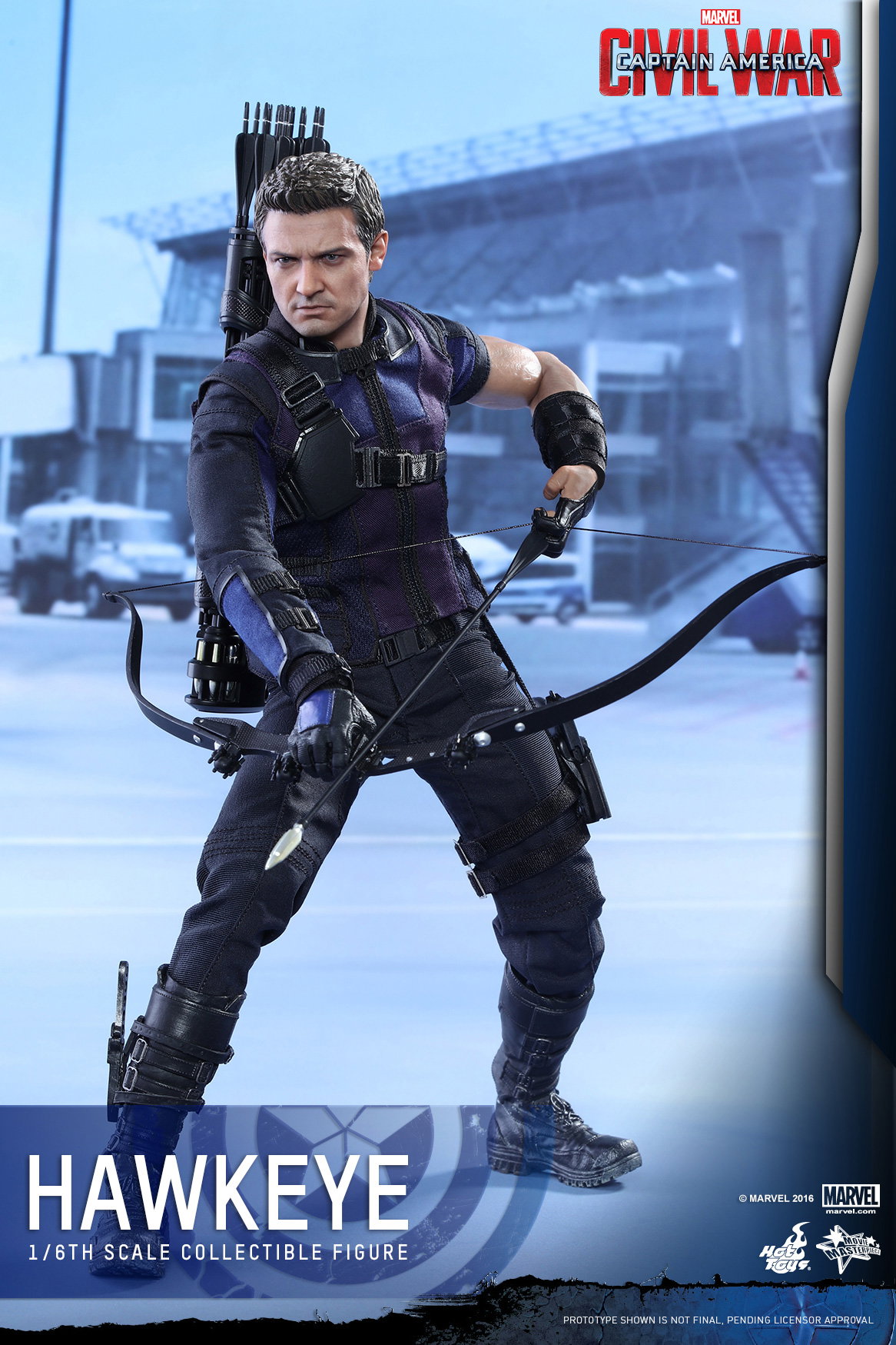 Captain America Civil War - Hawkeye image 2