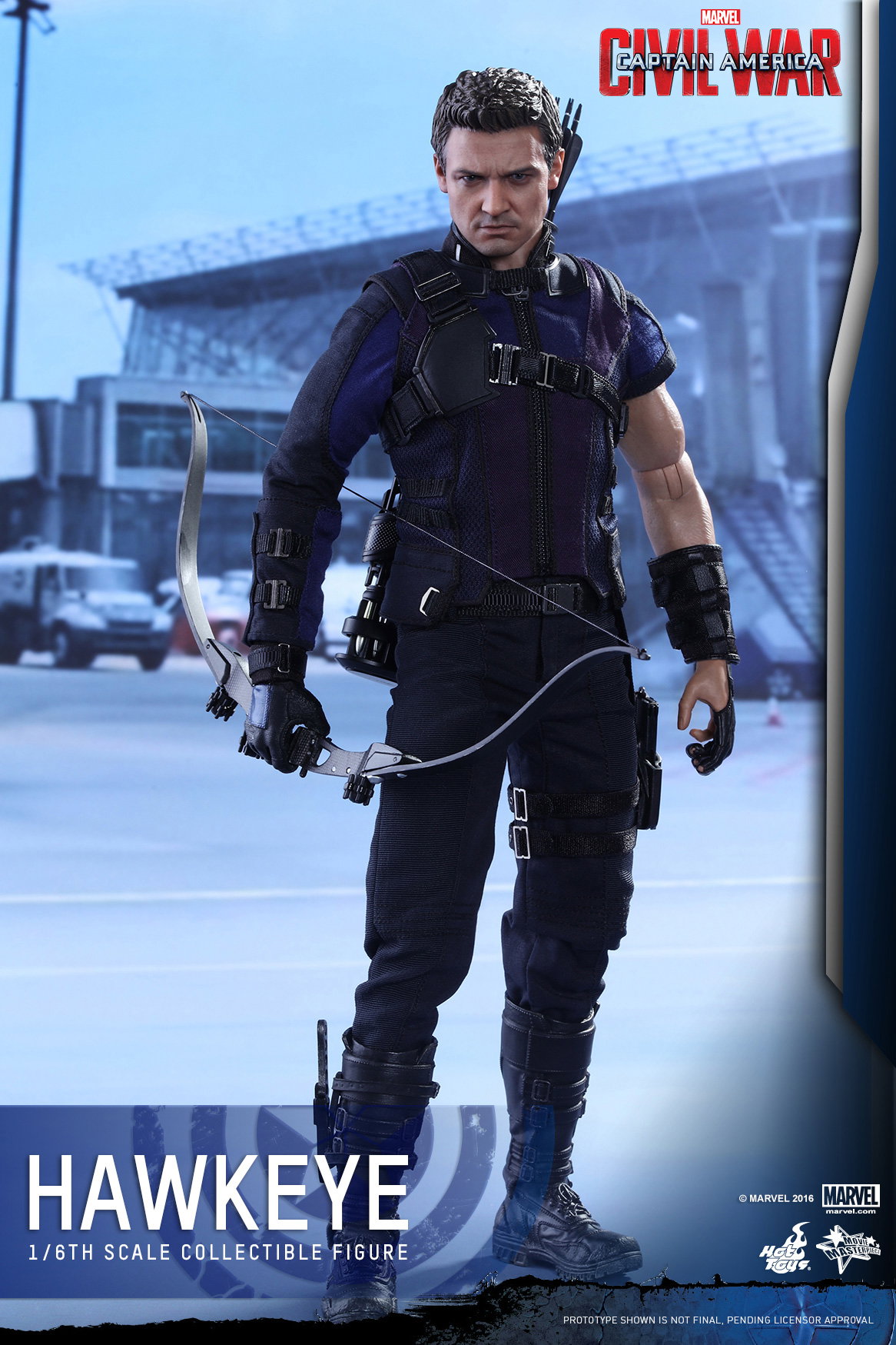 Captain America Civil War - Hawkeye image 3