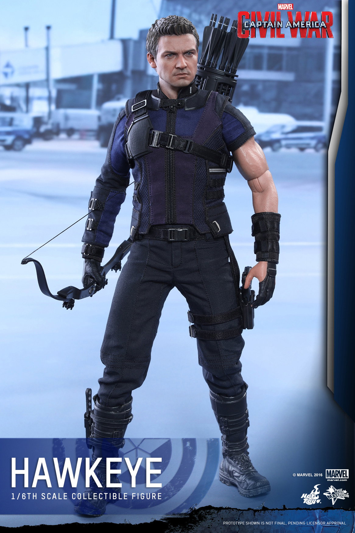 Captain America Civil War - Hawkeye image 4