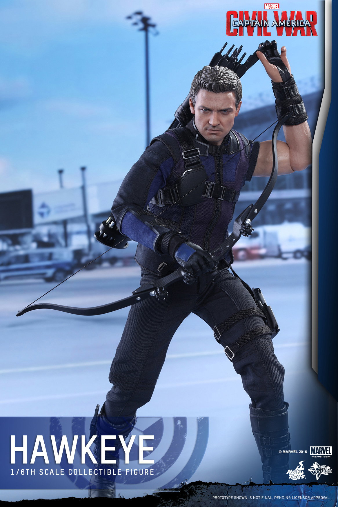 Captain America Civil War - Hawkeye image 5
