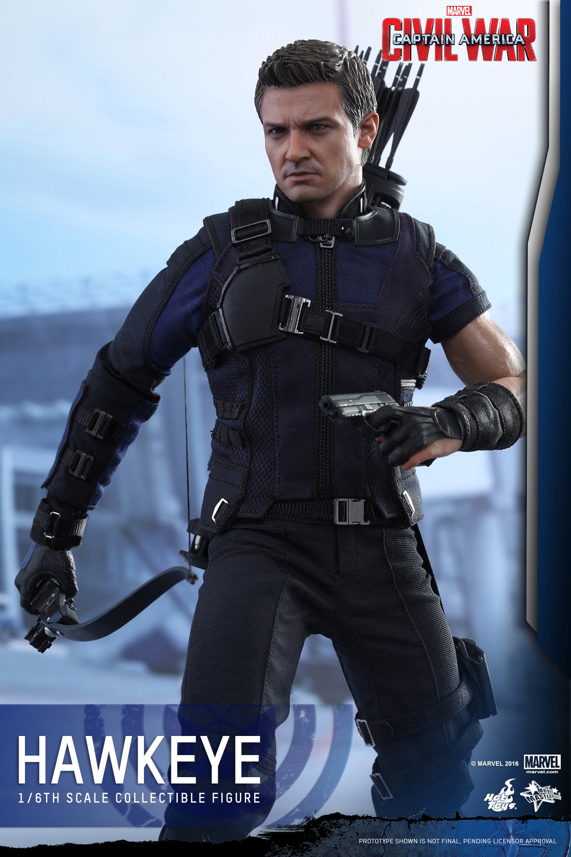 Captain America Civil War - Hawkeye image 6