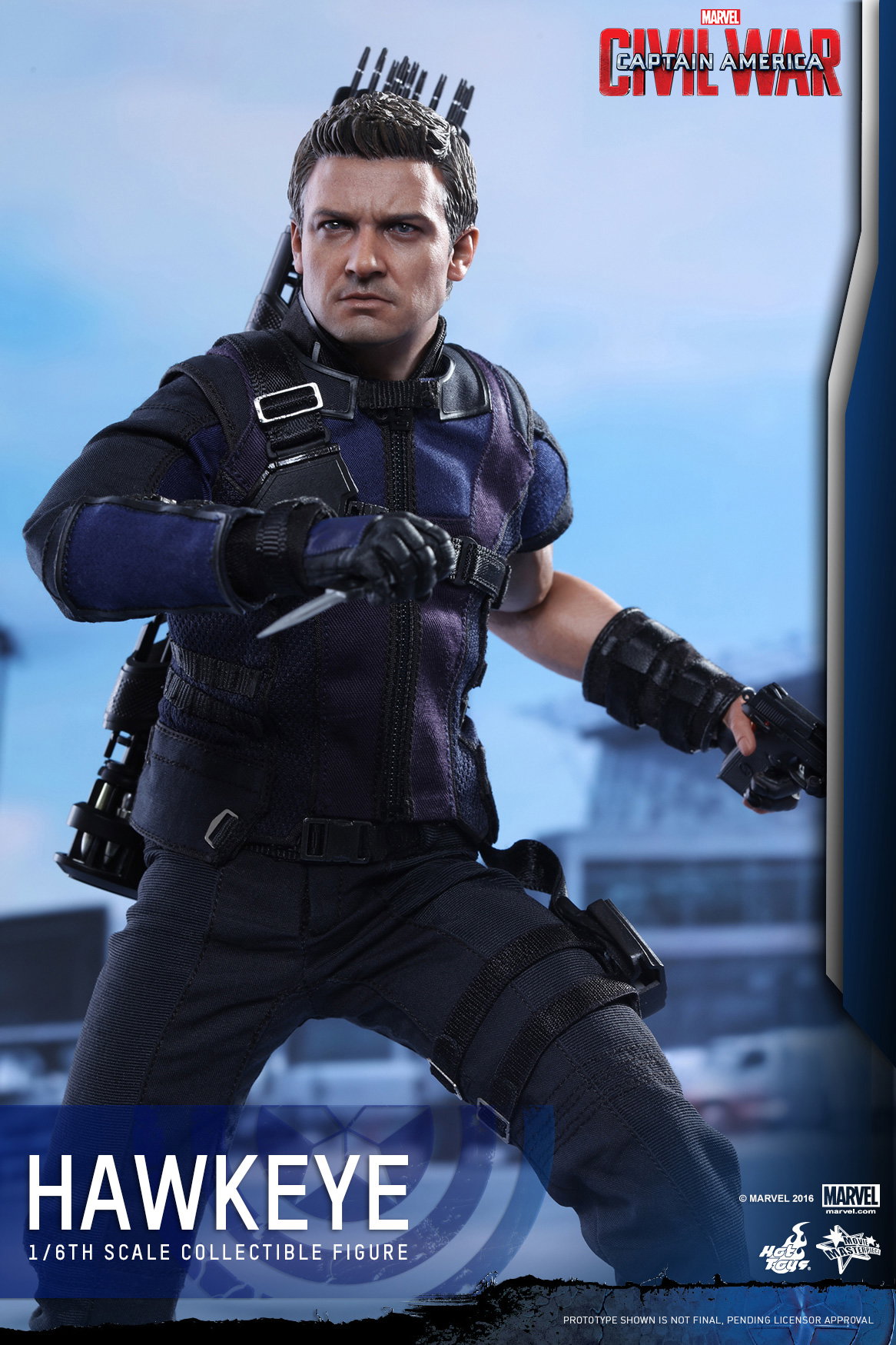Captain America Civil War - Hawkeye image 7