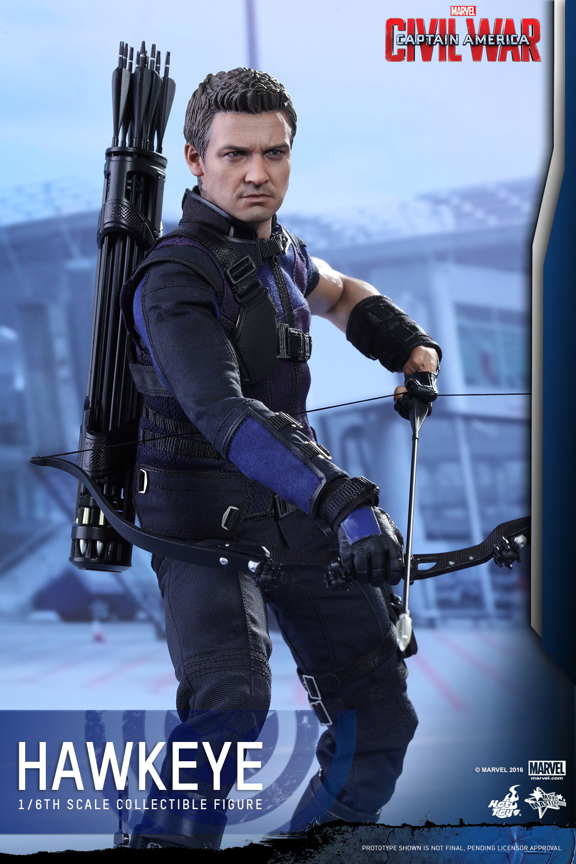 Captain America Civil War - Hawkeye image 8