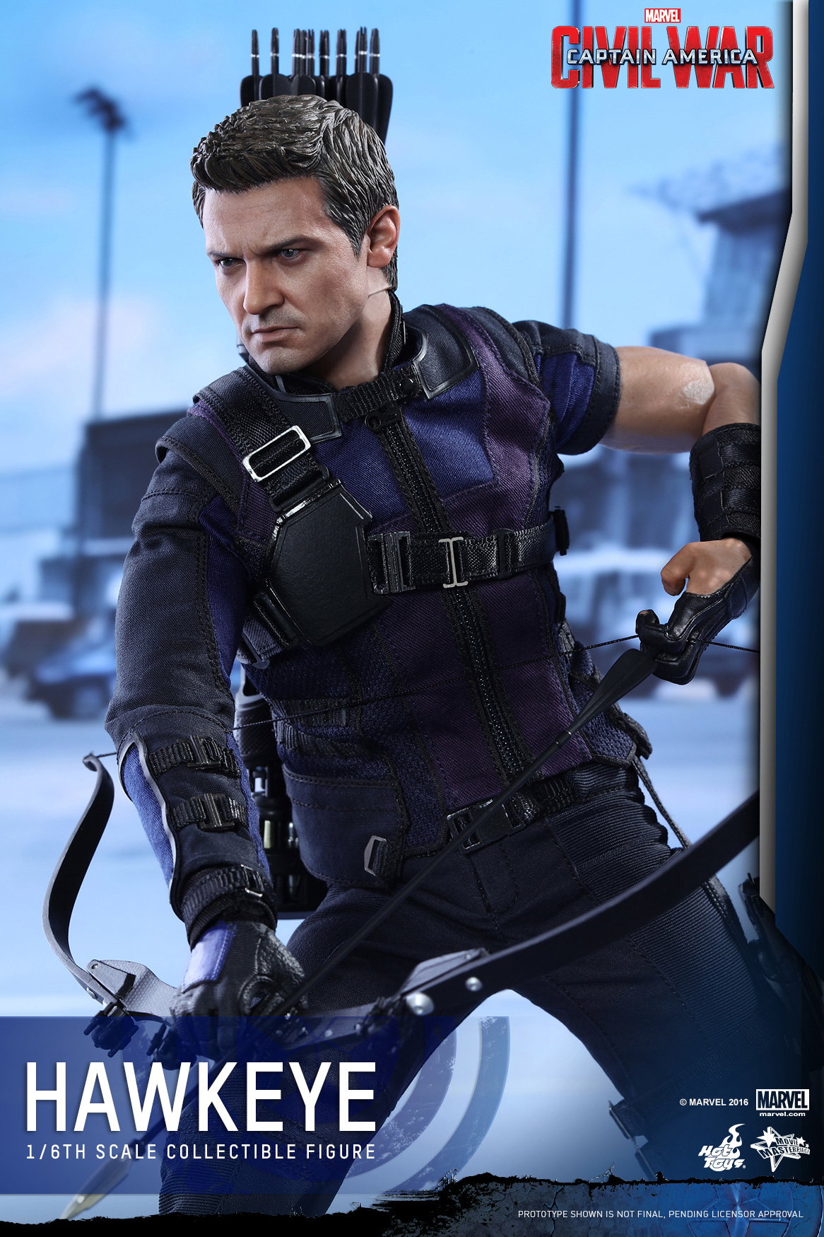 Captain America Civil War - Hawkeye image 9