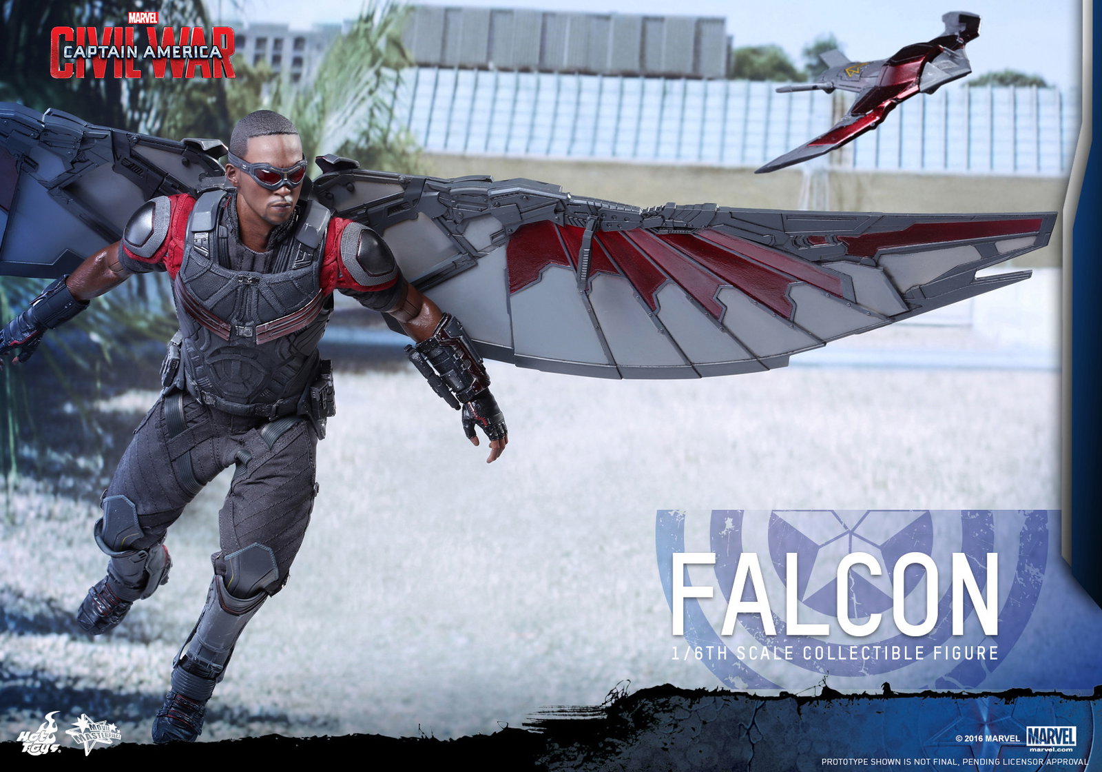 Captain America Civil War - Falcon image 8