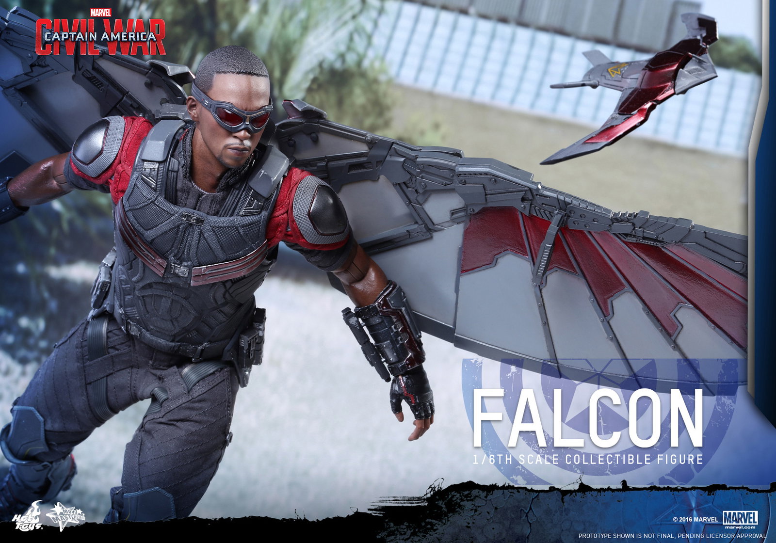 Captain America Civil War - Falcon image 9