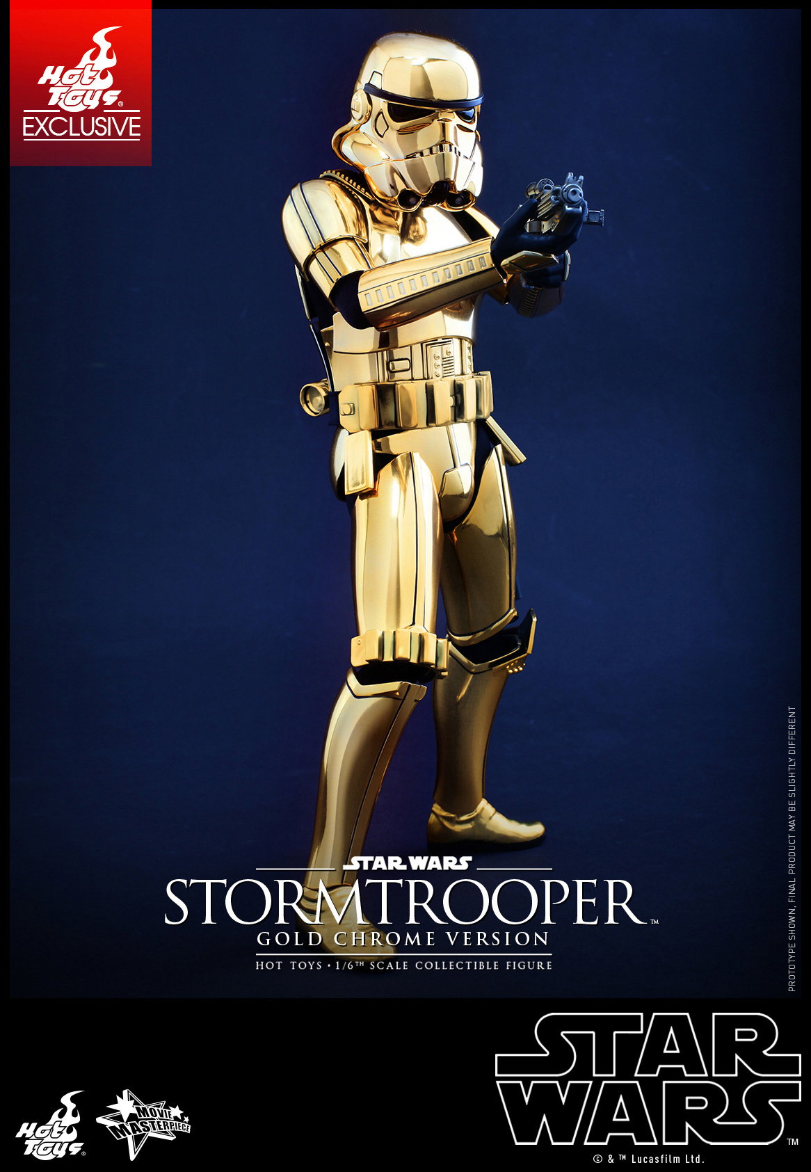 Star Wars - Stormtrooper (Gold Chrome Version) image 2