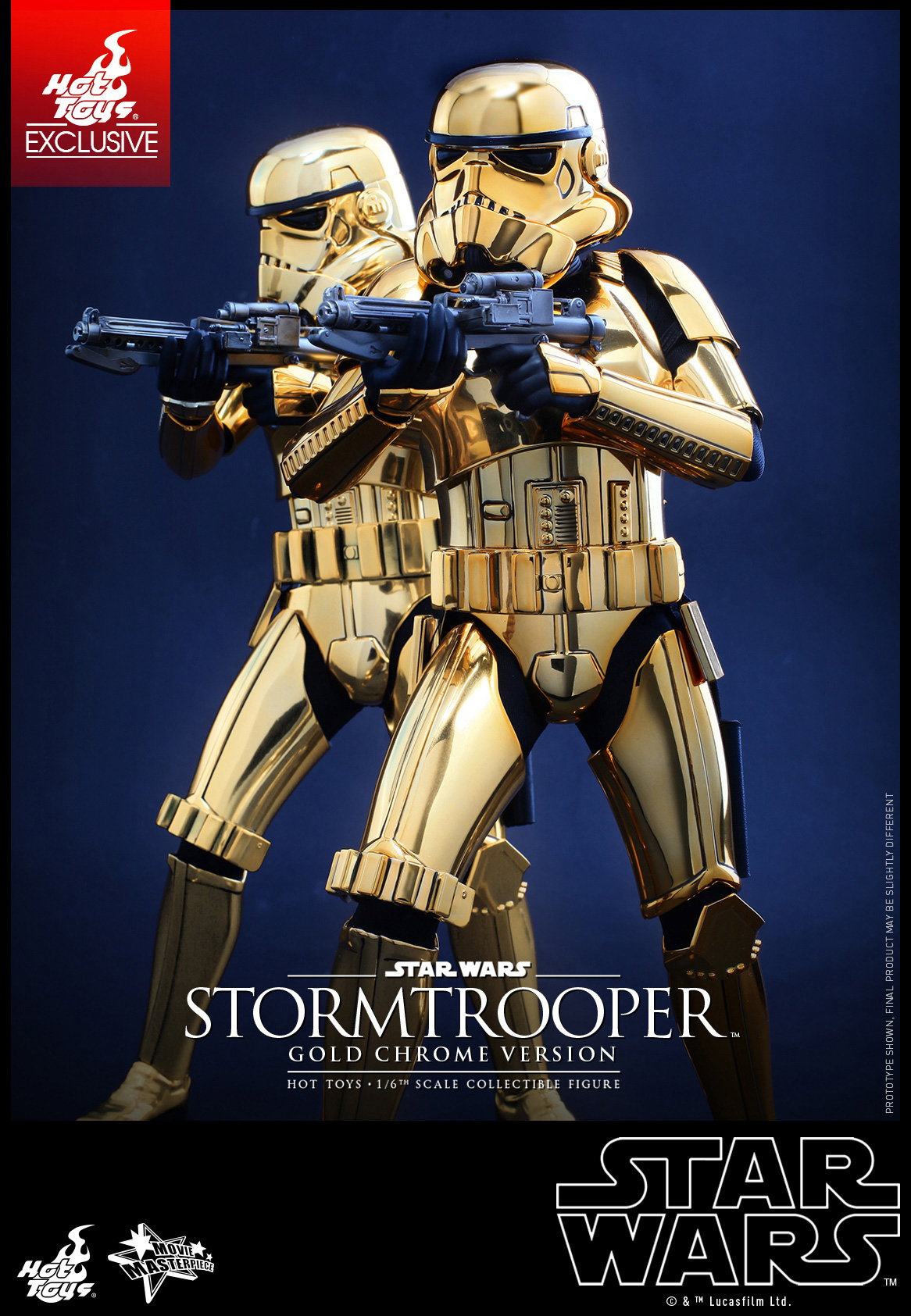 Star Wars - Stormtrooper (Gold Chrome Version) image 6