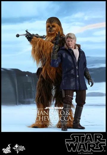 Star Wars The Force Awakens - Han Solo & Chewbacca Set [With Bonus Accessories]