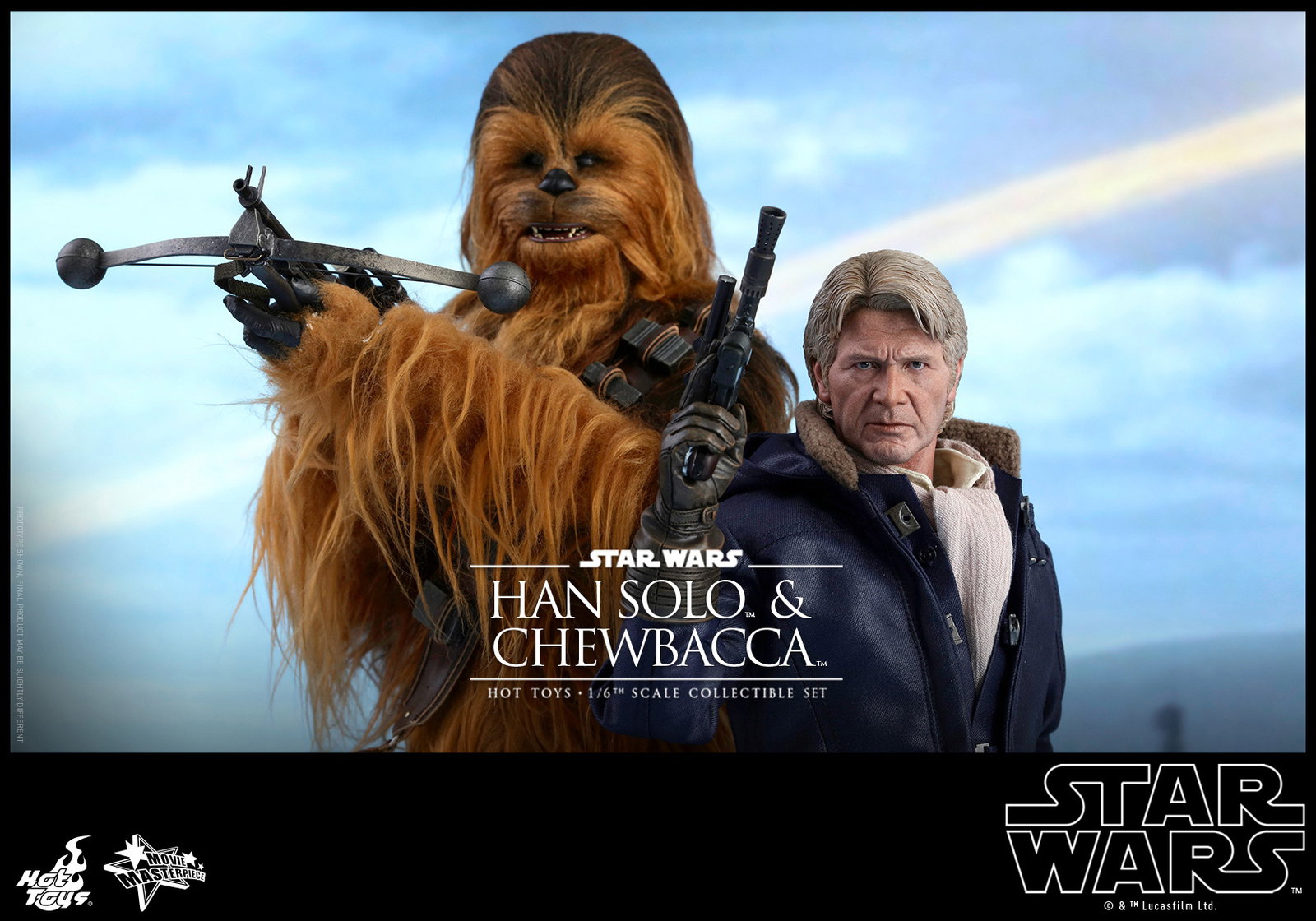 Star Wars The Force Awakens - Han Solo & Chewbacca Set [With Bonus Accessories] image 5