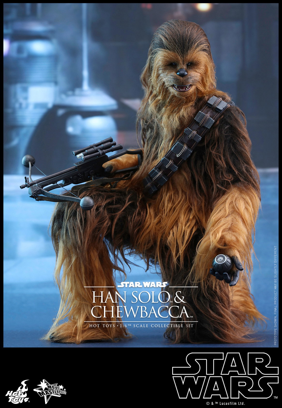 Star Wars The Force Awakens - Han Solo & Chewbacca Set [With Bonus Accessories] image 6