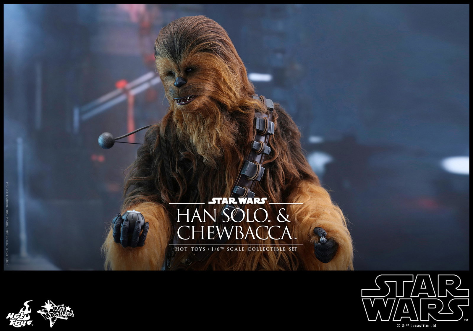 Star Wars The Force Awakens - Han Solo & Chewbacca Set [With Bonus Accessories] image 7