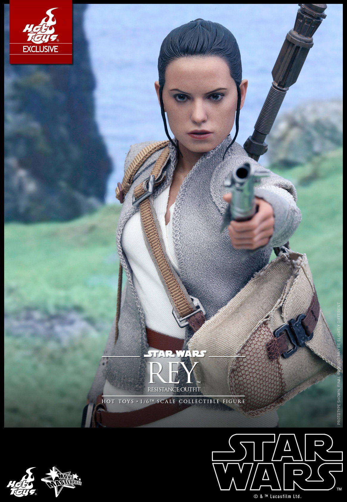 Star Wars The Force Awakens - Rey (Resistance Outfit Version) image 10