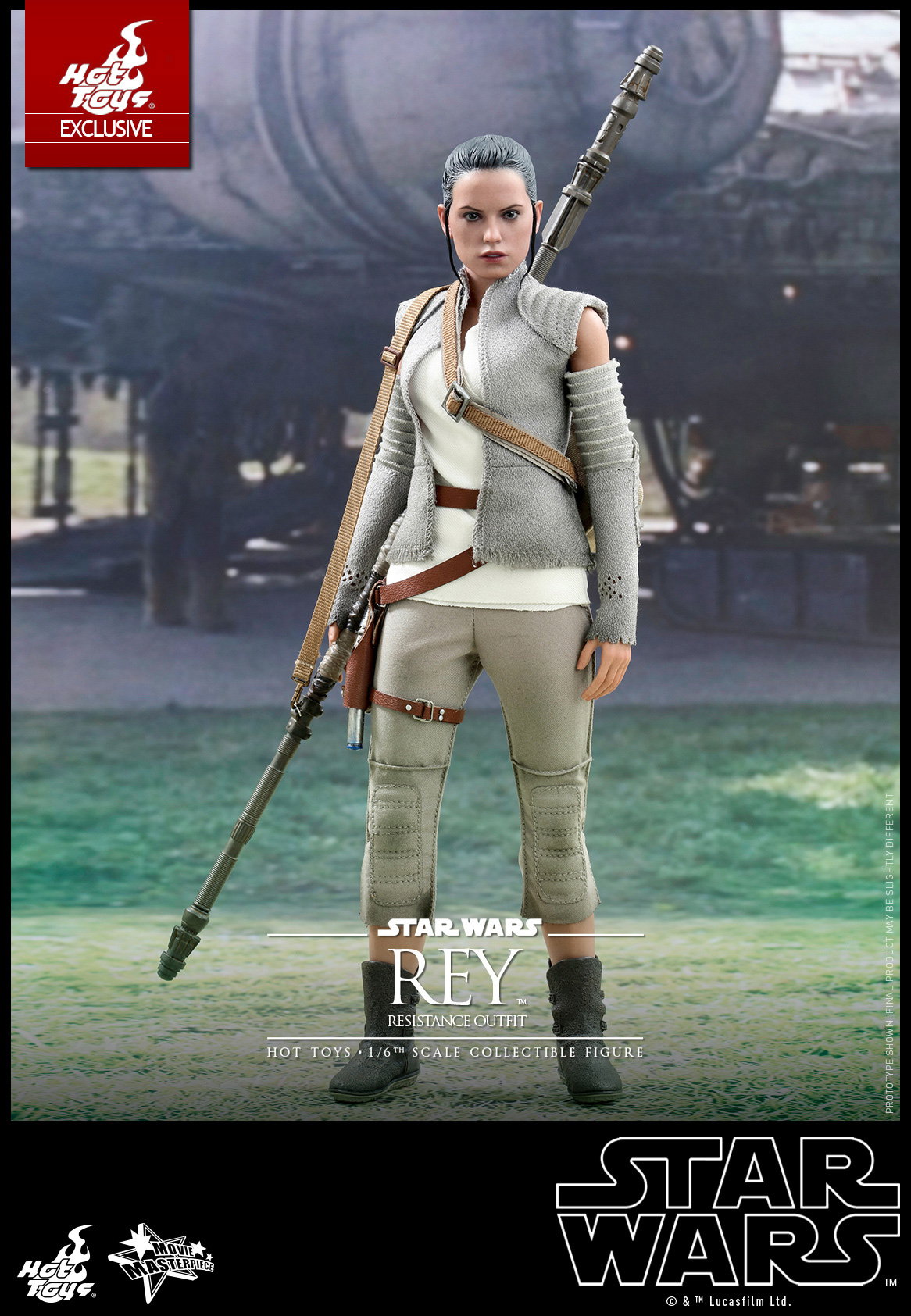 Star Wars The Force Awakens - Rey (Resistance Outfit Version) image 2