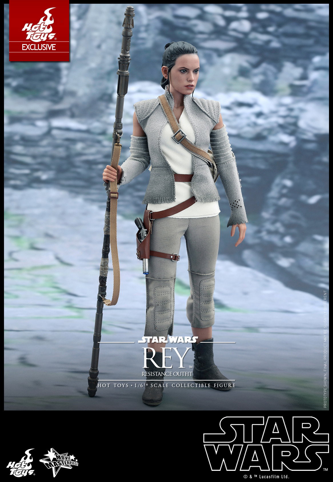 Star Wars The Force Awakens - Rey (Resistance Outfit Version) image 3