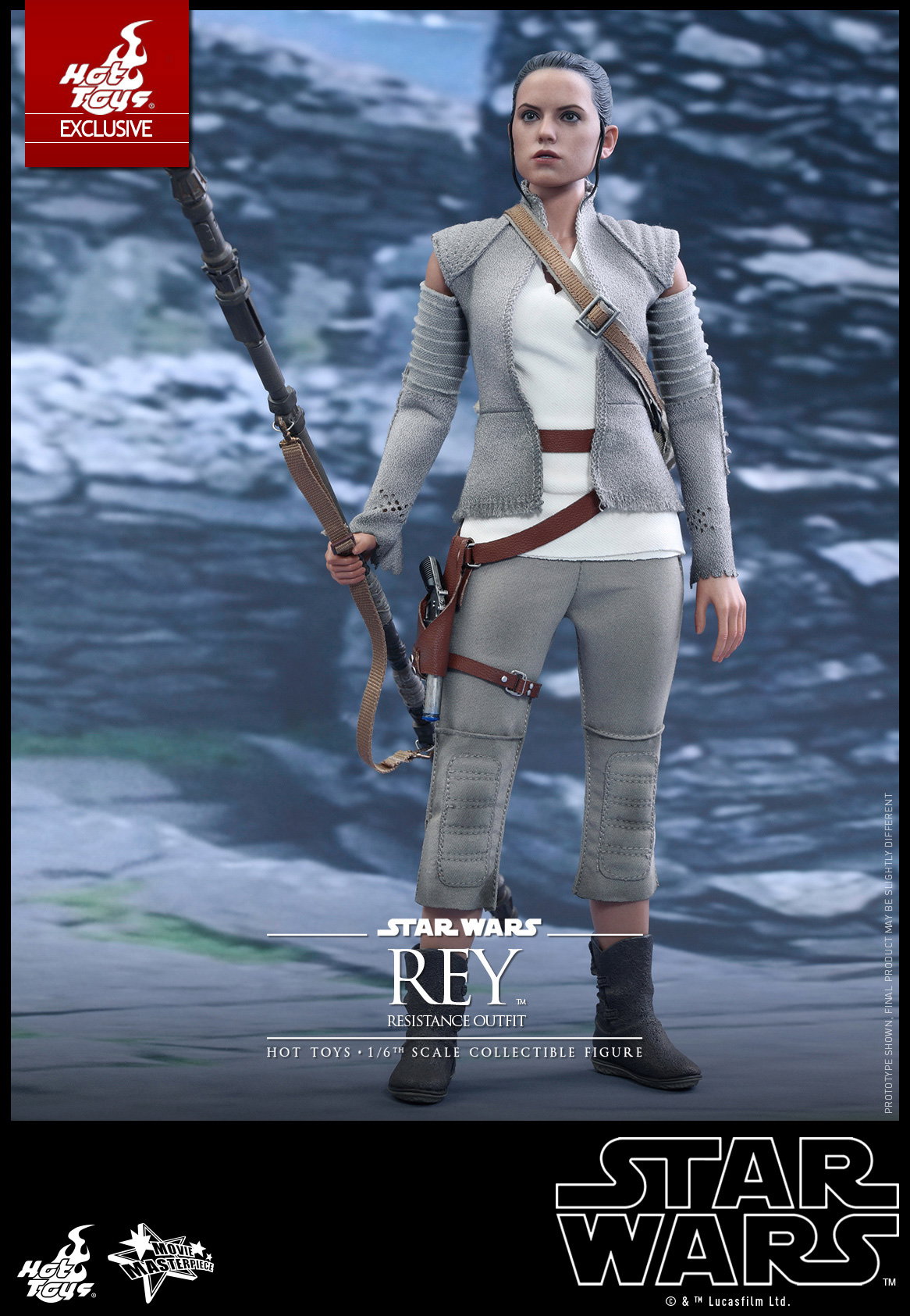Star Wars The Force Awakens - Rey (Resistance Outfit Version) image 4