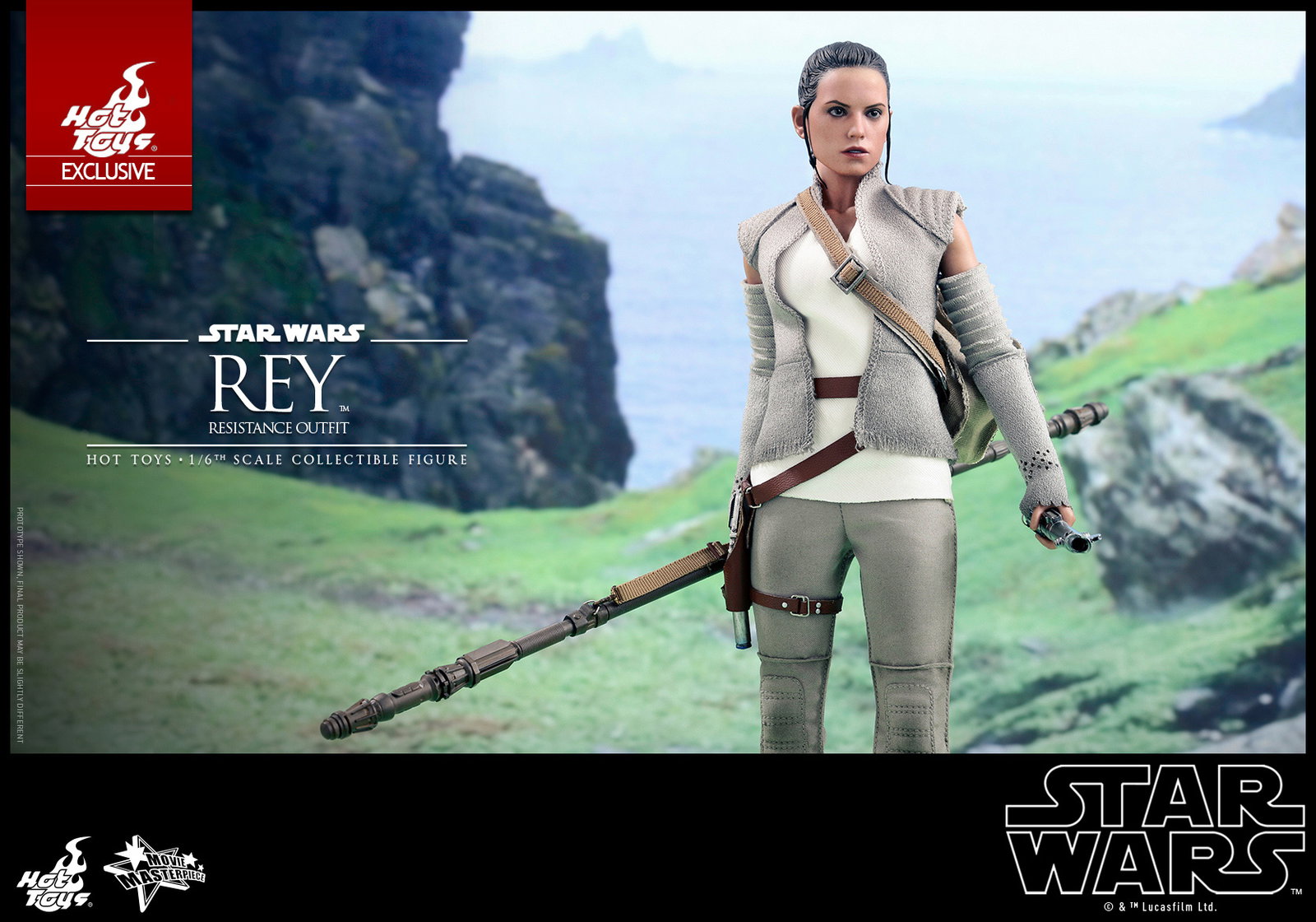 Star Wars The Force Awakens - Rey (Resistance Outfit Version) image 5