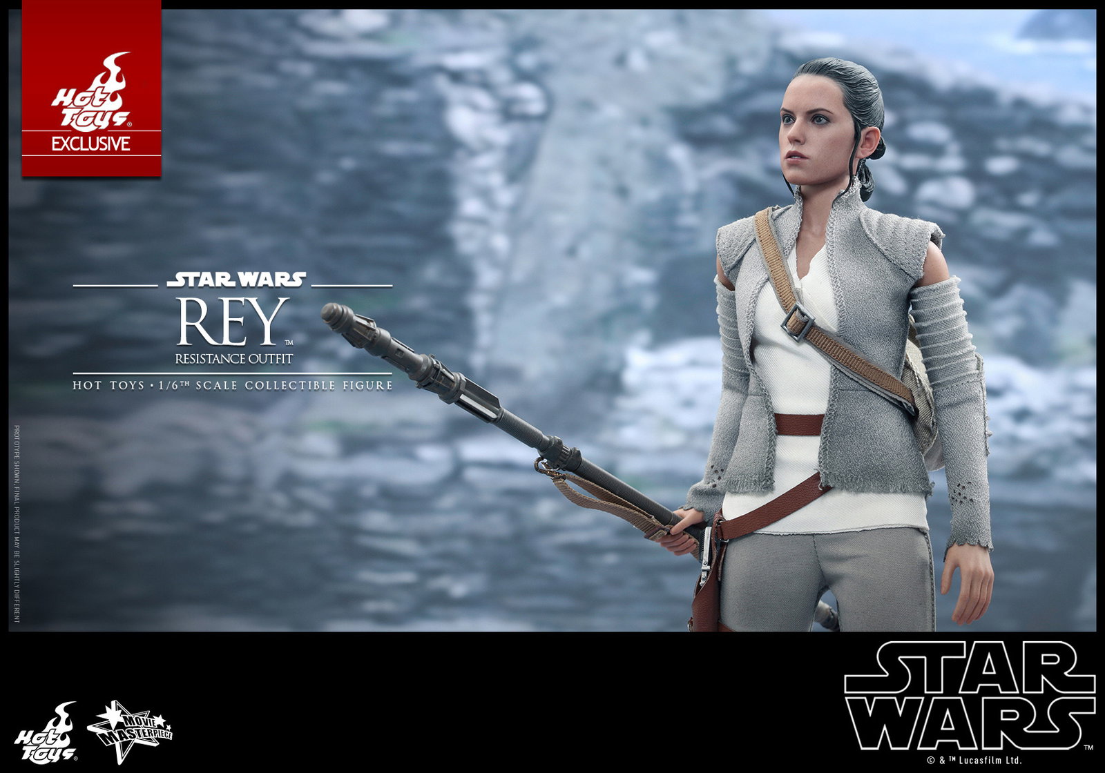 Star Wars The Force Awakens - Rey (Resistance Outfit Version) image 6