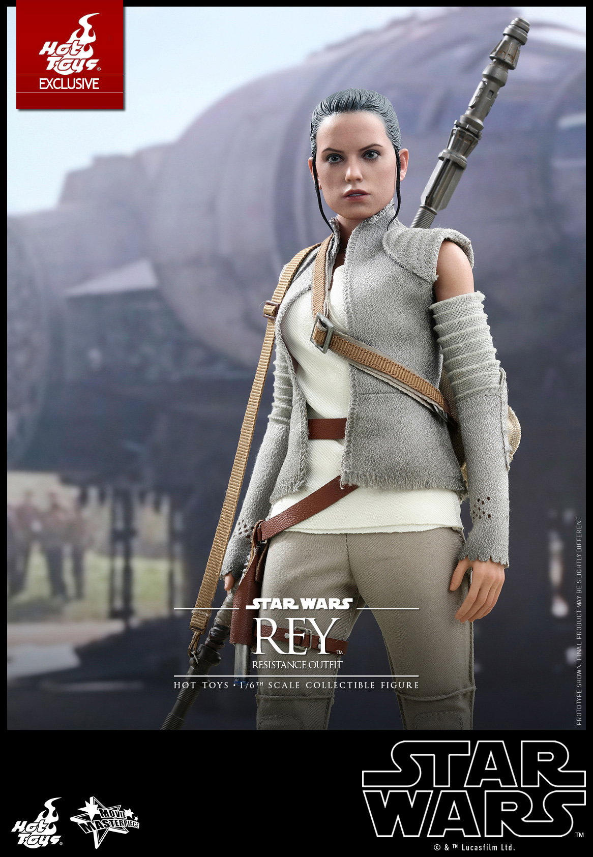Star Wars The Force Awakens - Rey (Resistance Outfit Version) image 7
