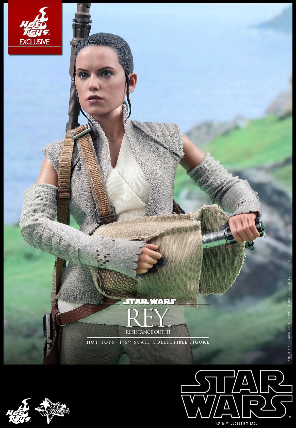 Star Wars The Force Awakens - Rey (Resistance Outfit Version) image 9