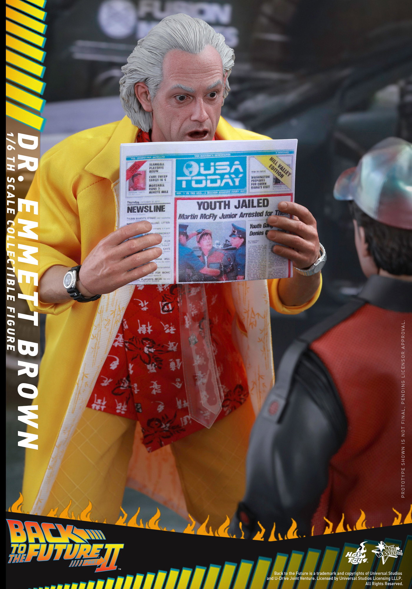 Back To The Future Part II - Dr. Emmett Brown image 3