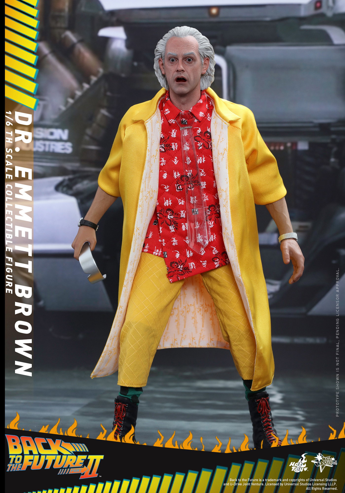 Back To The Future Part II - Dr. Emmett Brown [With Bonus Accessory] image 6