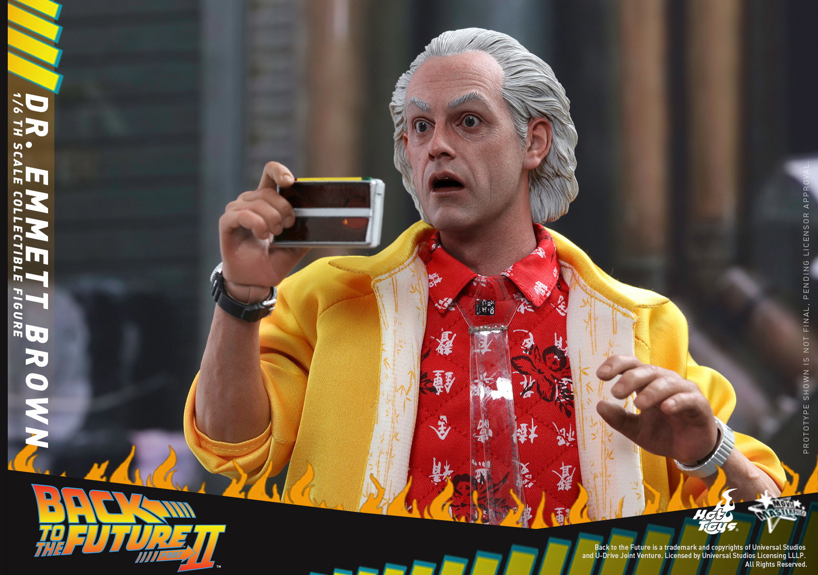 Back To The Future Part II - Dr. Emmett Brown [With Bonus Accessory] image 9