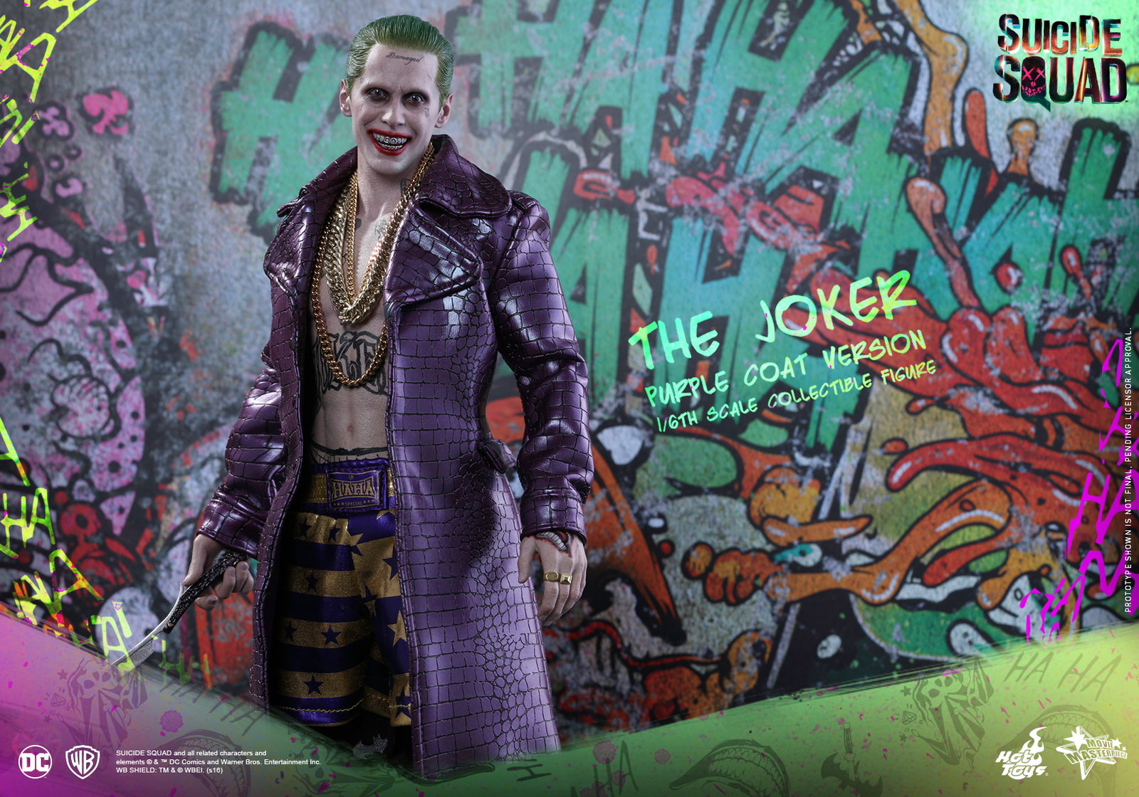 Suicide Squad - The Joker (Purple Coat Version) [With Bonus Accessory] image 3
