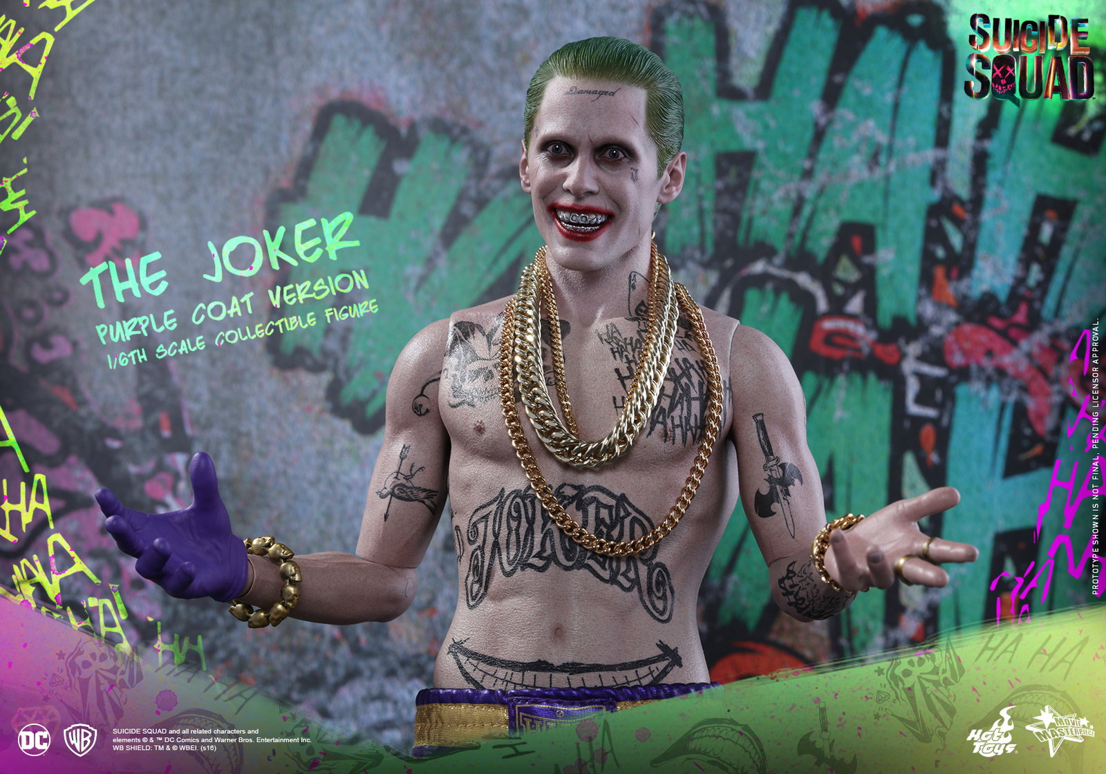 Suicide Squad - The Joker (Purple Coat Version) [With Bonus Accessory] image 7