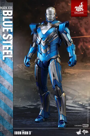 Iron Man 3 - Mark 30 Blue Steel