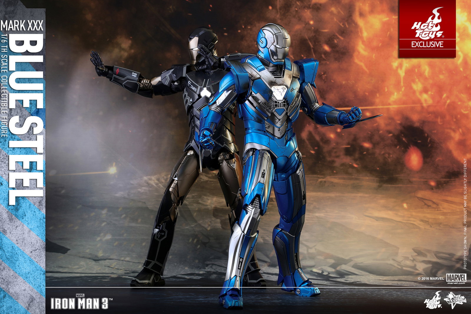 Iron Man 3 - Mark 30 Blue Steel image 10