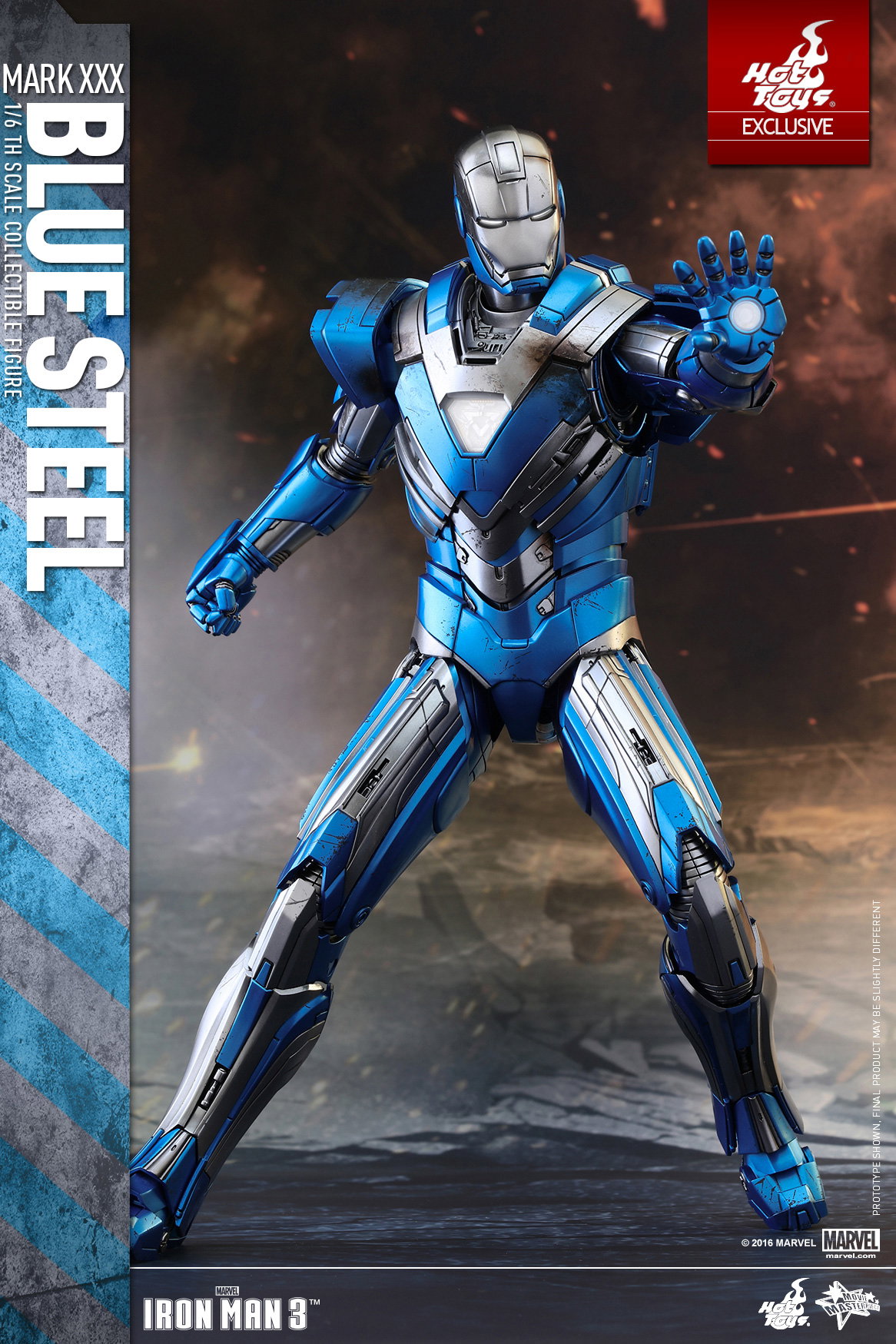 Iron Man 3 - Mark 30 Blue Steel image 2