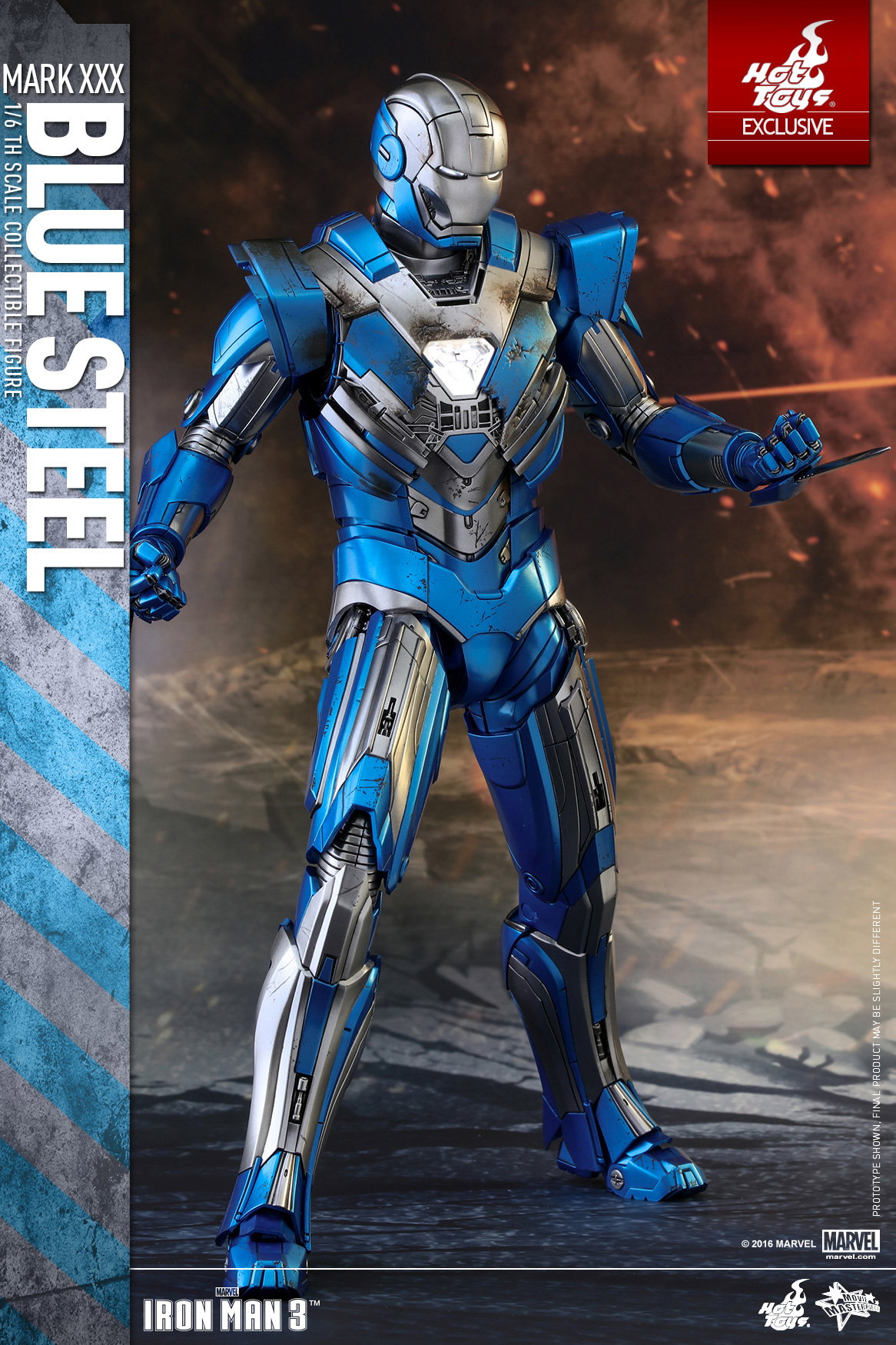 Iron Man 3 - Mark 30 Blue Steel image 3