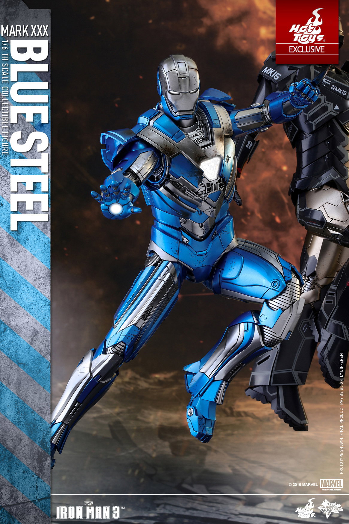 Iron Man 3 - Mark 30 Blue Steel image 4