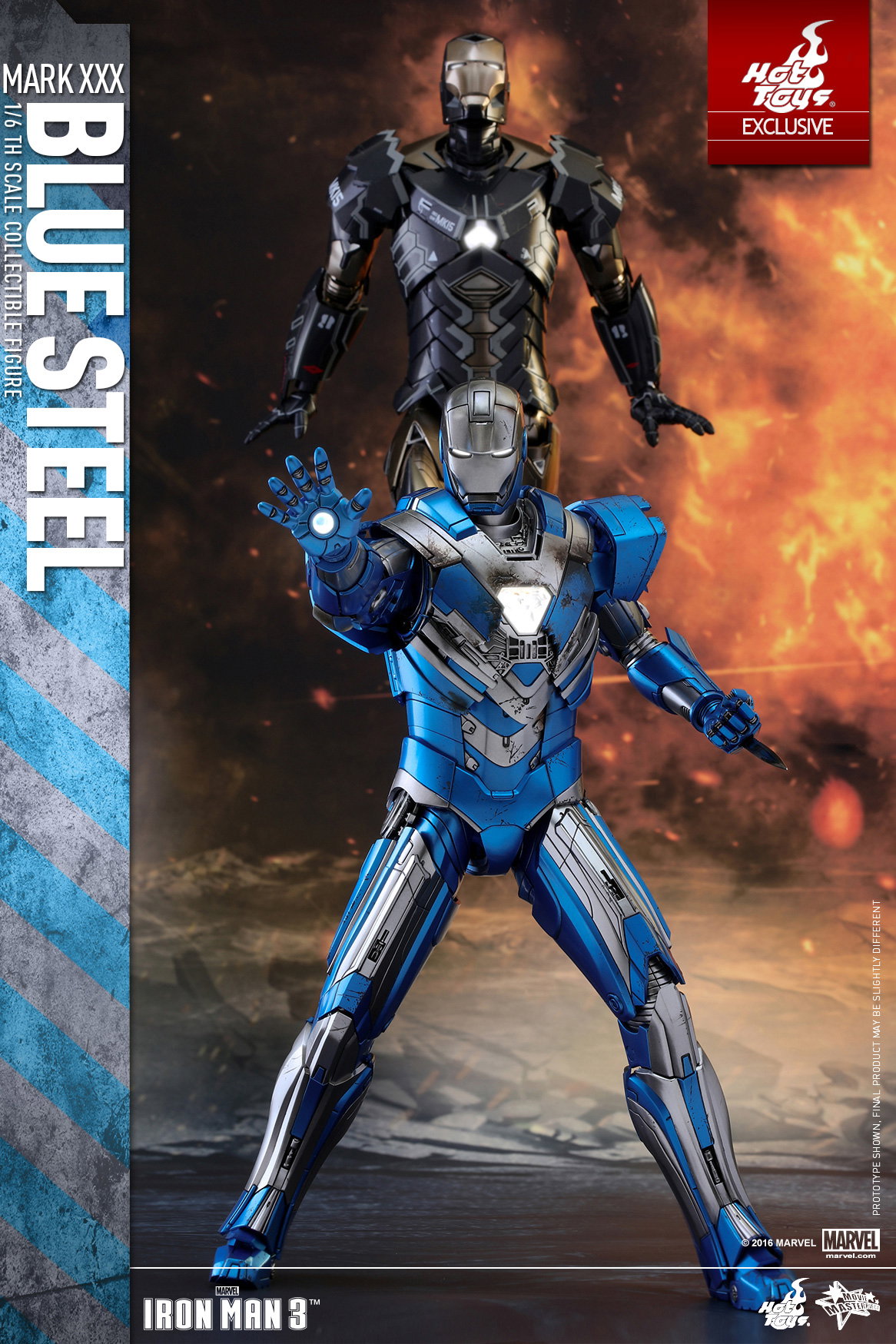 Iron Man 3 - Mark 30 Blue Steel image 5